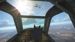 The power of mk108 / bf109g6u4 vs 8xB25 Mitchells