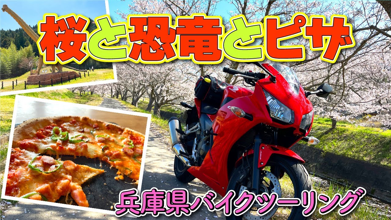 Cherry Blossom Lined Trees, Tambatitanis amicitiae (Dinosaur) and