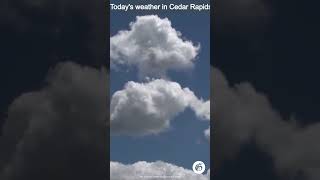 Today's weather in Cedar Rapids, Iowa