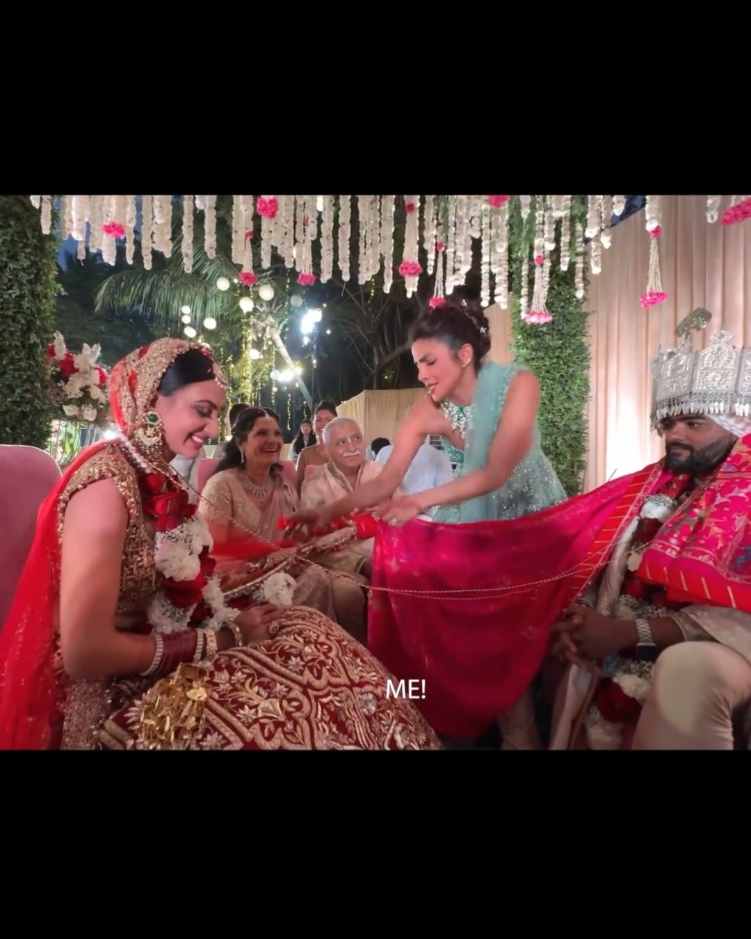 Priyanka Chopra's FUNNY moment as she ties the knot tightly during Siddharth Chopra's wedding ?