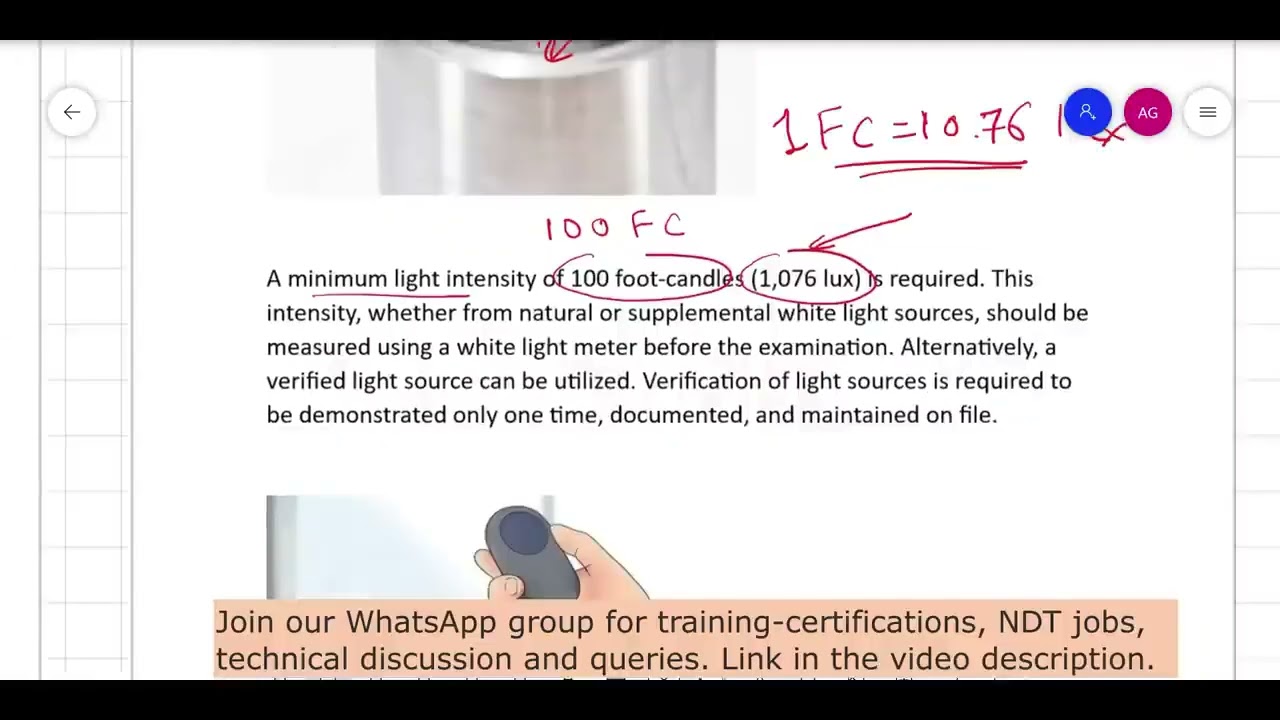ASME Sec V, Article 9 Visual testing ll Direct, Remote & Translucent VT