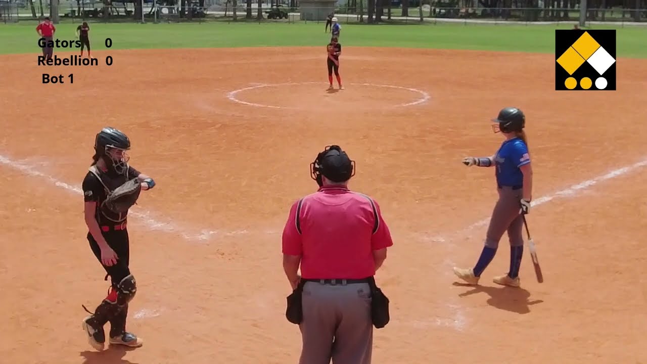 Gators Jackson - Lightning 12U at Royal Palm Beach Rebellion - Classen 14U Softball