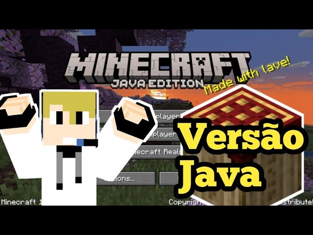 🤯 DESCOBRI COMO JOGAR MINECRAFT JAVA NO CELULAR 