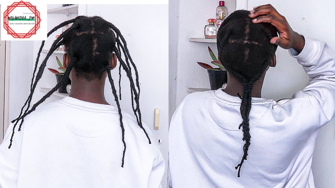How to GROW HAIR LONG using AFRICAN THREADING METHOD - YouTube