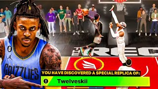 JA MORANT TWELVESKII BUILD has REC PLAYERS TERRIFIED in NBA 2K23 BEST REPLICA BUILD NBA 2K23