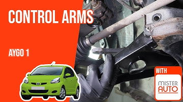 How to replace the control arms Aygo mk1 🚗