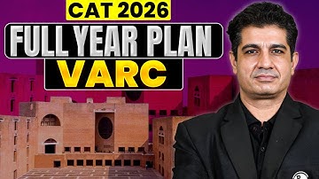 CAT 2026 VARC Syllabus & Pattern🔥 | Month-Wise Preparation Plan