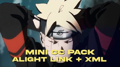 MINI PACK CC, ALIGHT MOTION (ALIGHT LINK + XML)