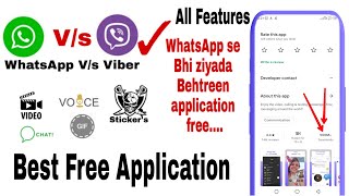 New trending Application Viber Messenger Video call Chat free screenshot 2