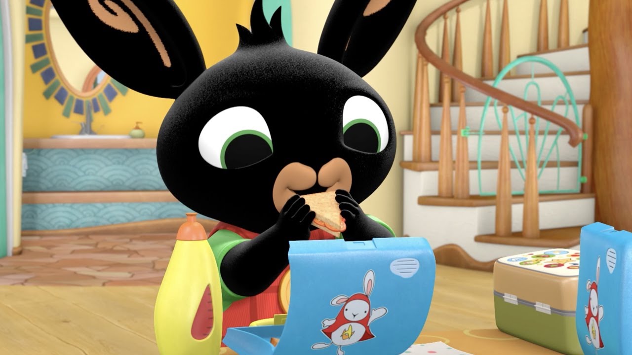 Lunchbox, Musical Statues, Eggy Head, Train and MORE! | Bing's Adventures