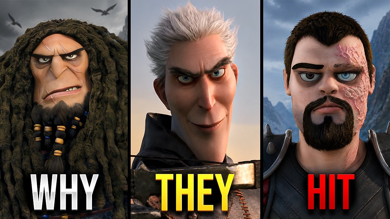 What Makes How To Train Your Dragon Villains so Powerful?