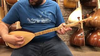 Uzun Sap Yari Profesyonel Cura Bağlama / Di̇yar Müzi̇k Evi̇