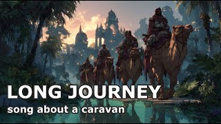 The Caravan Beyond the Dunes – Fantasy Song of Journey Across Desert, Oasis & Mountains