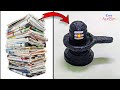 How To Make Shivling Using Newspaper | Newspaper crafts |DIY Newspaper Shiva Linga|Easy art & Crafts