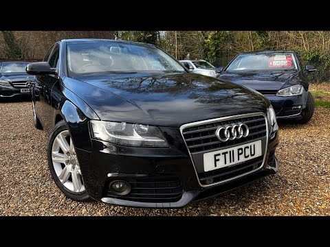 2011 Audi A4 2.0 TDIe Technik in Black