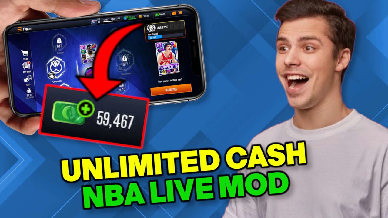 Free Cash in NBA Live Mobile How to Get Unlimited Cash for FREE