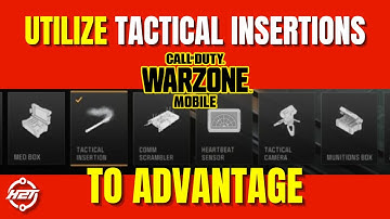 How To Use Tactical Insertions to Your Advantage in COD Warzone Mobile