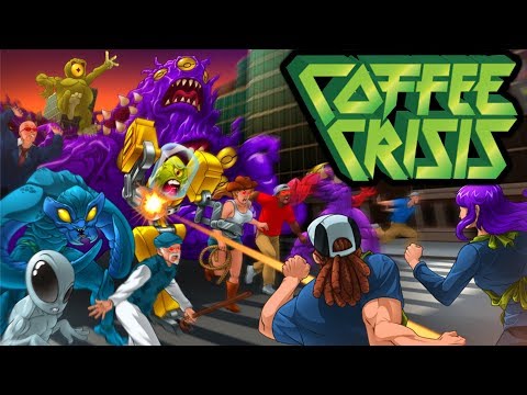 Знаменитая 16-bit'ka теперь в STEAM - COFFEE CRISIS