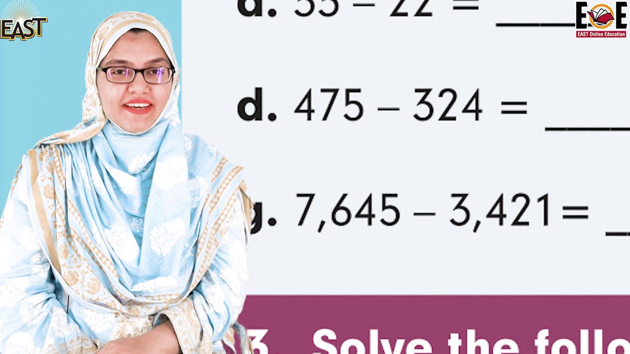 Class 3 School Day 031 Math Chapter 2 Day 9 - YouTube
