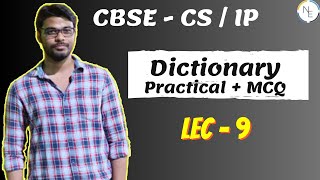 || Dictionary ||CBSE || Class-12th ||Python in Hindi ||Computer Science || Networkers Era || Kanpur