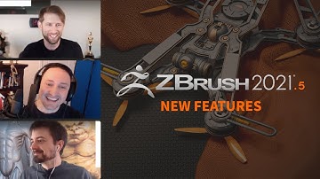 ZBrush 2021.5 Live Stream Event - All New Features!