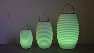 Nikki.Amsterdam The.Lampion Color - Multicolor Bluetooth Speaker Lamp + SYNC functie!
