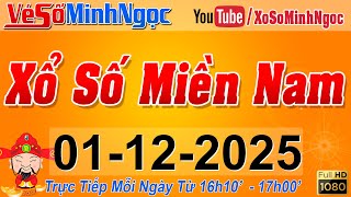 XSMN Minh Ngọc - Trực tiếp Xổ Số Miền Nam - KQXS Miền Nam ngày 01/12/2025, KQXS Hôm Nay, XSTT, XSKT