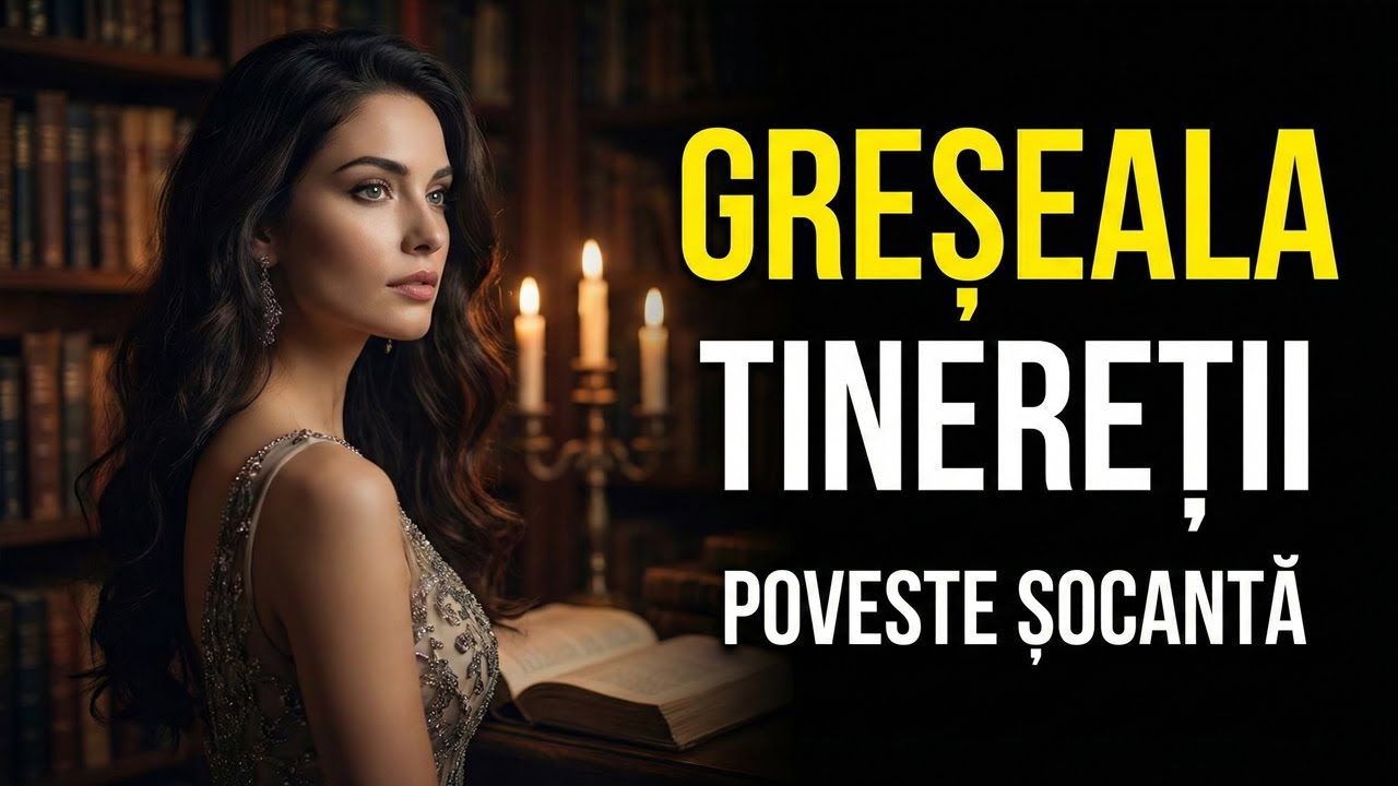 „GREȘEALA TINEREȚII”. Am plâns citind această poveste. O povestire care te va atinge până în adâncul