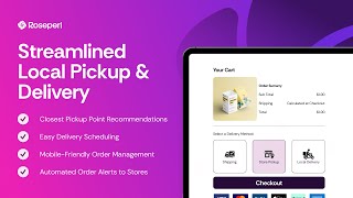 Add Store Pickup and Local Delivery to your Shopify Store!