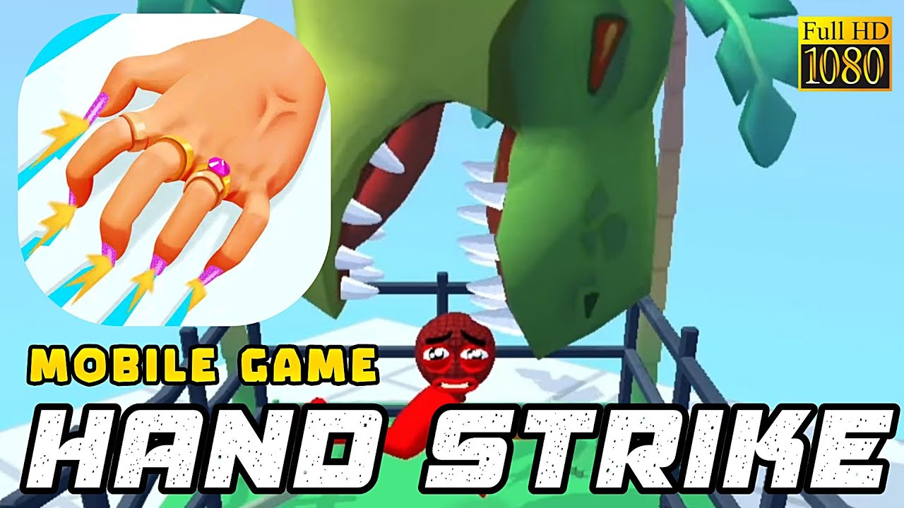 "HAND STRIKE" Mobile Game: App, Ad, Gives A Flower and Review Official Rollic Games ( cc captions )