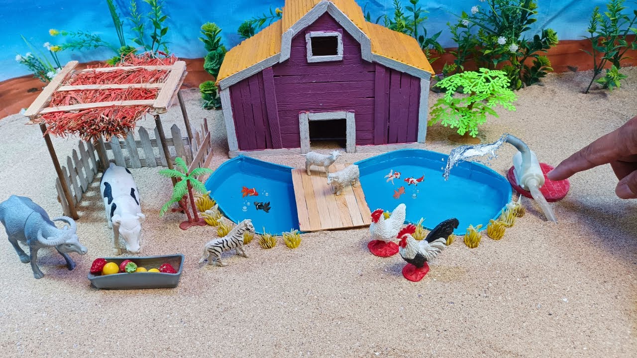 Make Your Own Toy Cow and Barn  Fun DIY Farm Project