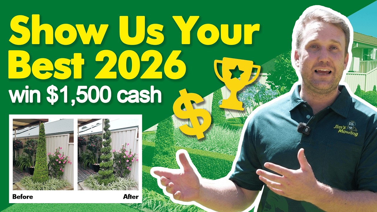 Show Us Your Best 2026 - Jim's Mowing Franchisee Only Competition