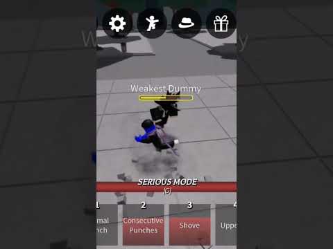 super basic combo for the strongest hero #roblox #thestrongestbattlegrounds