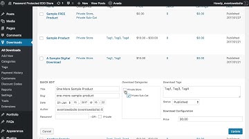 Create a Private Easy Digital Downloads Store