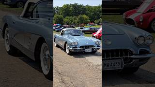 1958 Chevrolet Corvette Classic Car Drive By Engine Sound Jack Frost Auto Museum Charity Show 2025