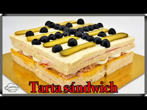 Como hacer una tarta sándwich o sandwichón MUY FÁCIL