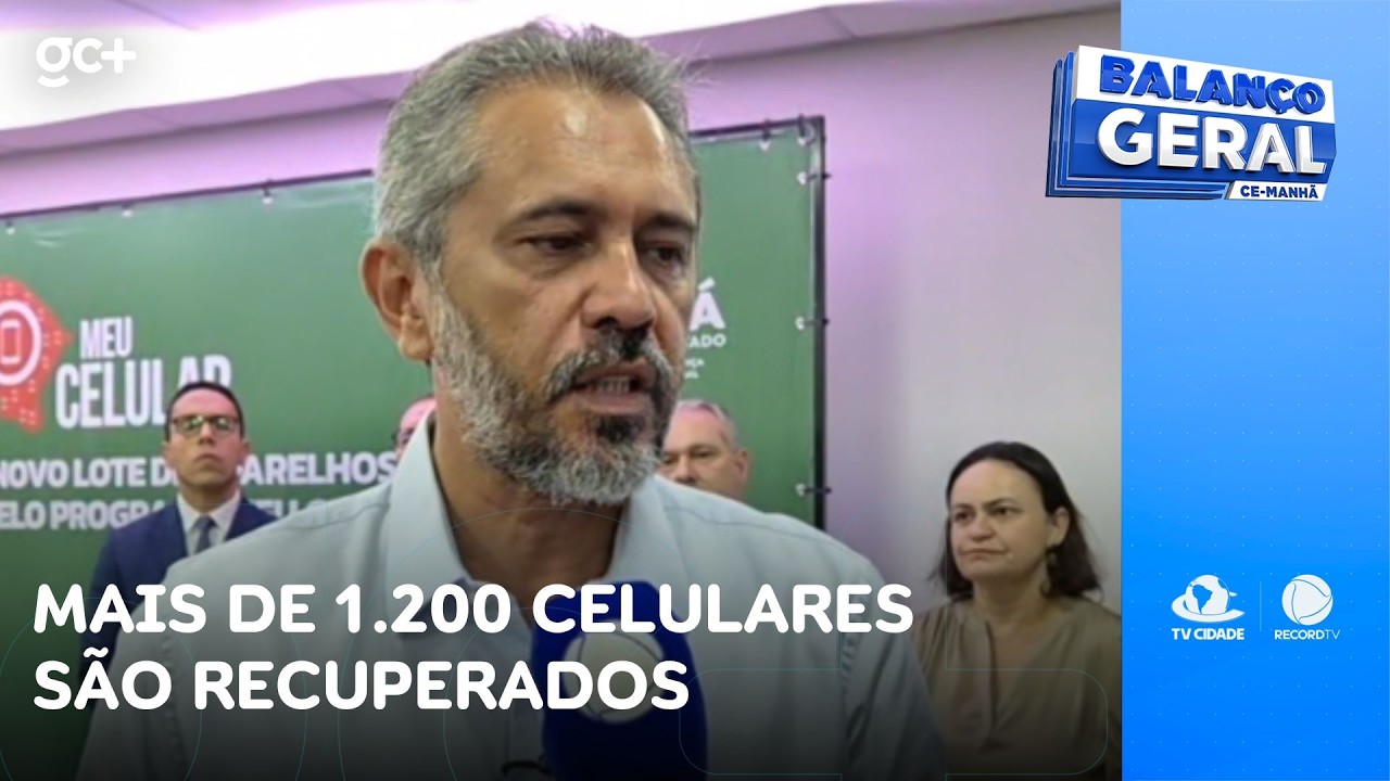Mais de 1.200 celulares recuperados são devolvidos aos donos | Balanço Geral CE Manhã