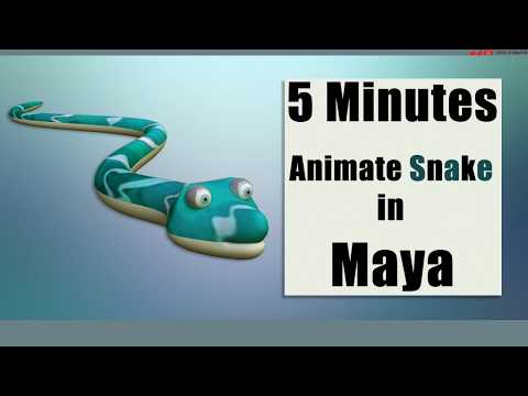 Snake Animation in Maya | AAFT | School of Animation |