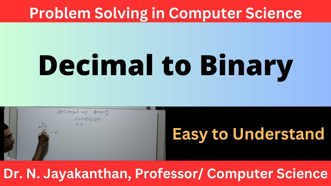 A Simple Guide to Decimal to Binary Conversion - YouTube