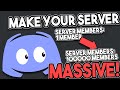 How to GROW your DISCORD SERVER to become EVEN BIGGER!