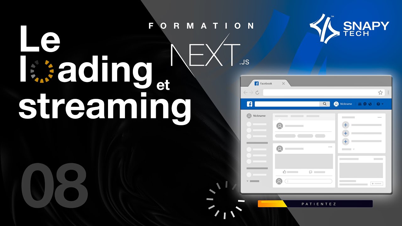 Next js 14 tutoriel - Le loading et le streaming - YouTube