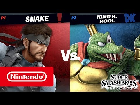 Super Smash Bros. Ultimate – Gameplay van King K. Rool  (Nintendo Switch)