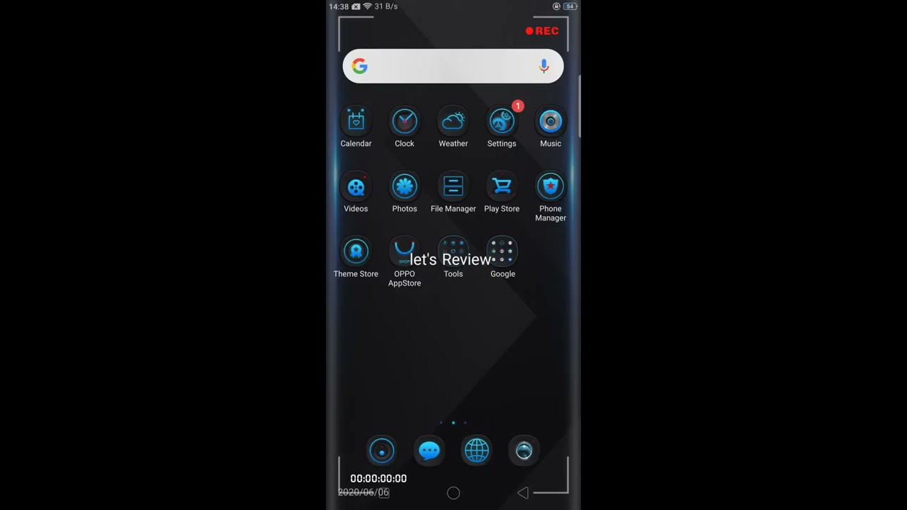 Let's Review Edge lightning color mobile app YouTube