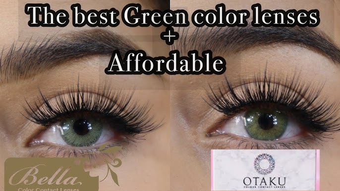 The Best Green Contacts for Brown Eyes - Bellatory