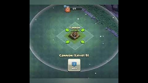 TIME LAPSE|CANNON LEVEL-1 TO LEVEL-9|COC BEST GAMEPLAY|