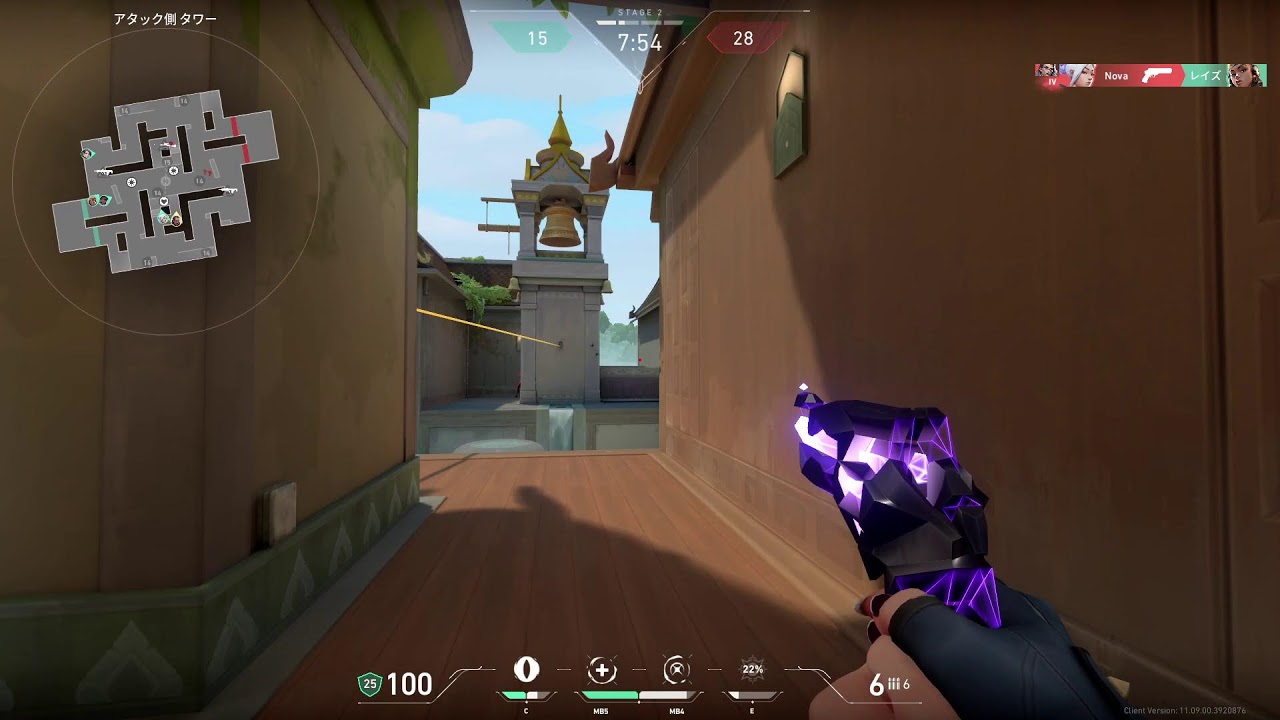 [VALORANT]　今日もソロ