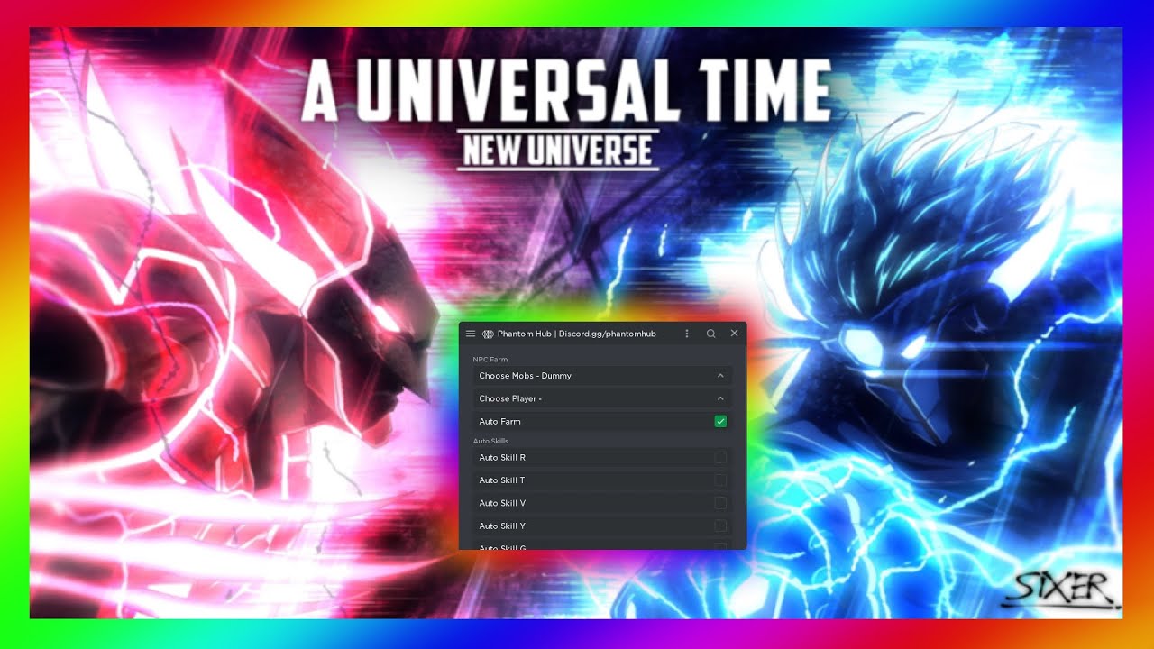 💠 ROBLOX A Universal Time Script / Hub | Auto-Farm, Meator Farm, Max Level | WORKING 2021