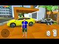 Yellow Lambo SUV Driving In Brazil - Carros Socados Simulator #5 - Android Gameplay