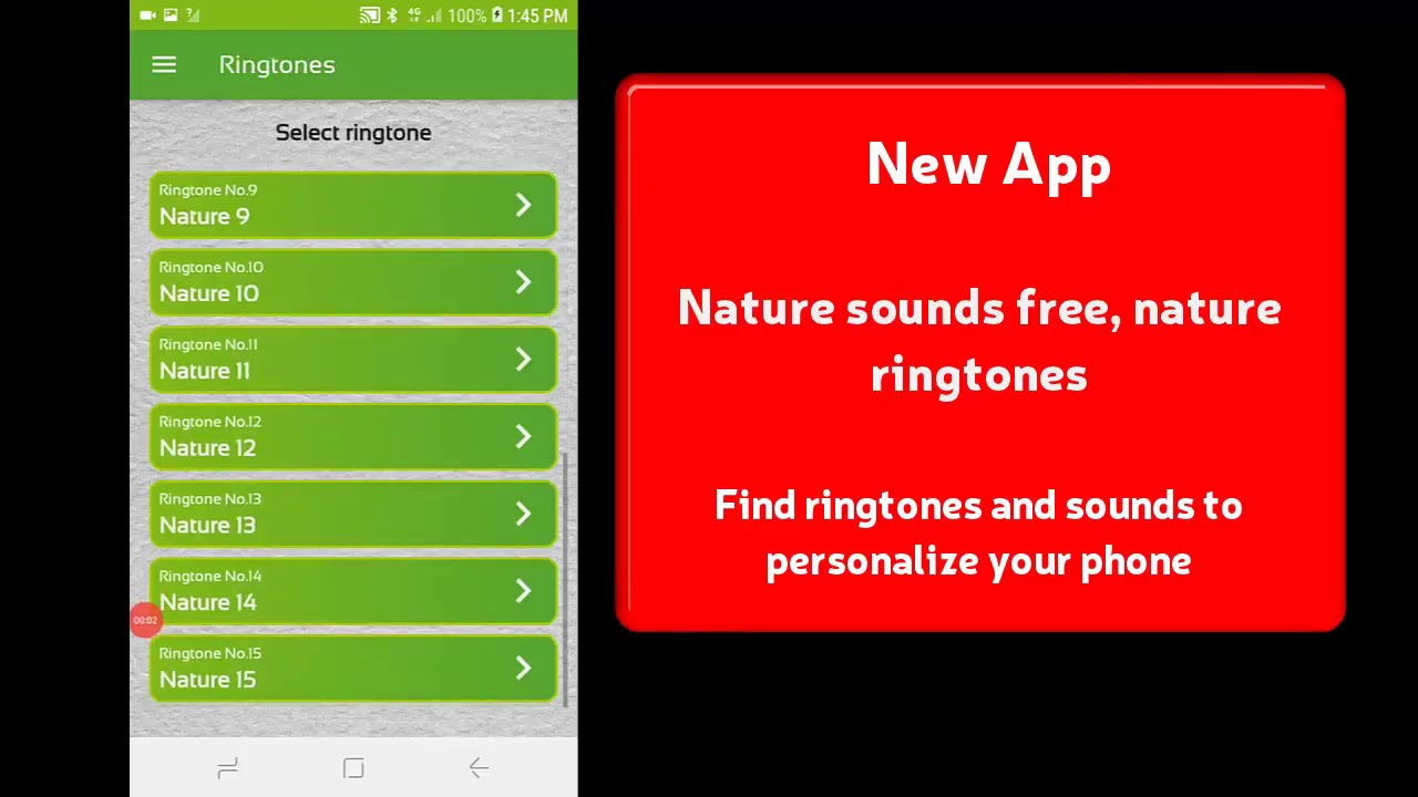 Nature sounds free, nature ringtones YouTube