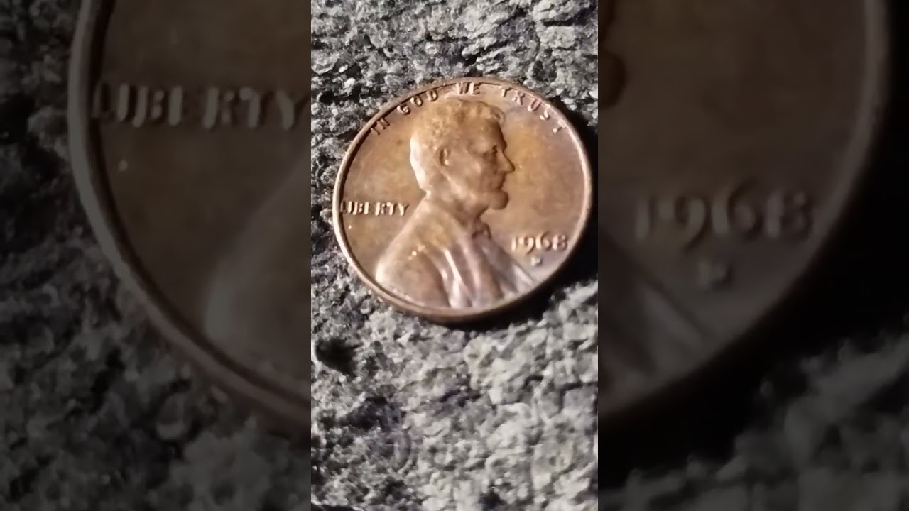 interesting 1968 Penny with steps. 